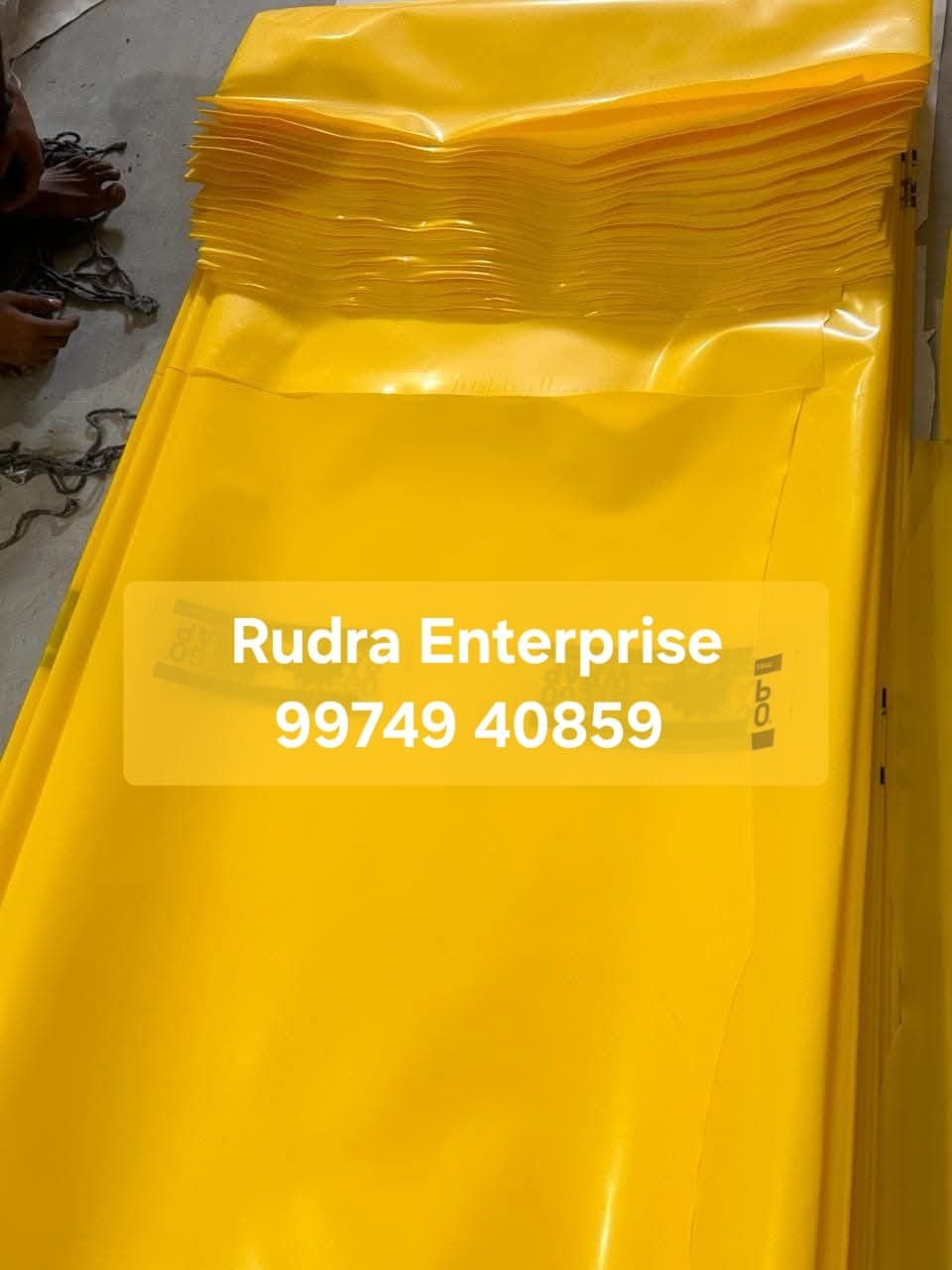 Tape Extrusion Plant at Rudra Enterprise factory, Dhanot